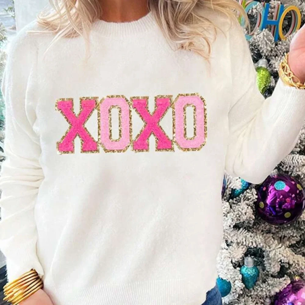 New knit white sweater